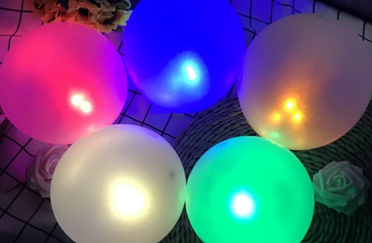 LED lemputės balionams