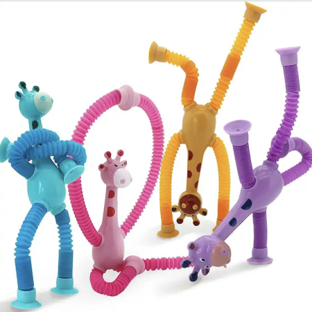 Sensorinis žaislas žirafa