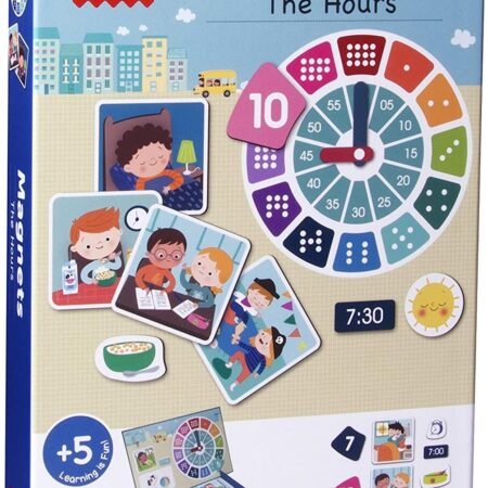 Magnetinė dėlionė Valandos