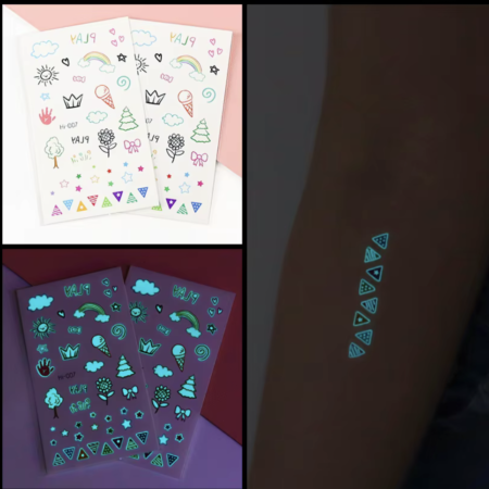 Tamsoje šviečiančios tatuiruotės 3